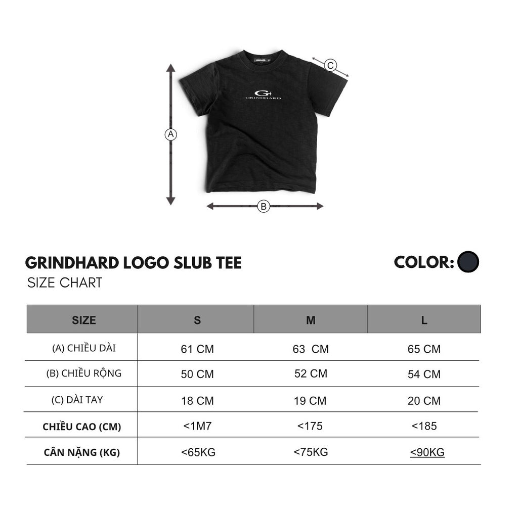 GRINDHARD LOGO SLUB TEE
